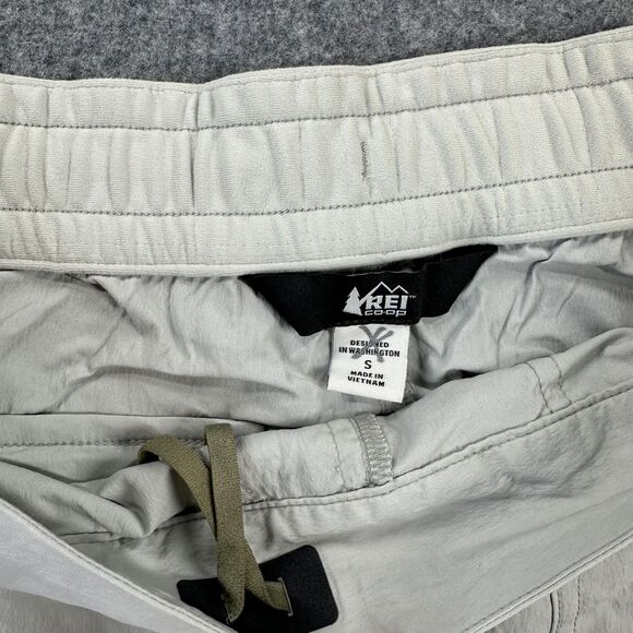 REI Co-op Cargo Shorts Womens Small Gray 7 Inseam Hiking Quick Dry Trail - Picture 3 of 8